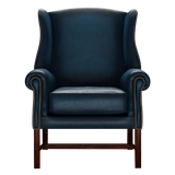 Drummond Chesterfield Fåtölj Antique Blue