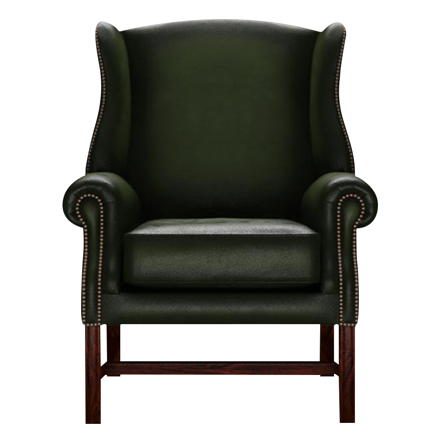 Drummond Chesterfield Fåtölj Antique Green
