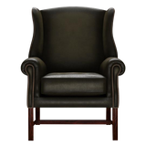 Drummond Chesterfield Fåtölj Antique Olive