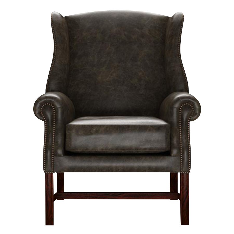 Drummond Chesterfield Fåtölj Old English Alga