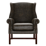 Drummond Chesterfield Fåtölj Old English Alga