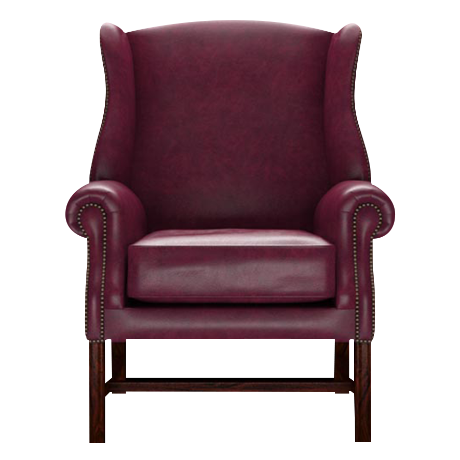 Drummond Chesterfield Fåtölj Old English Burgundy
