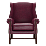 Drummond Chesterfield Fåtölj Old English Burgundy