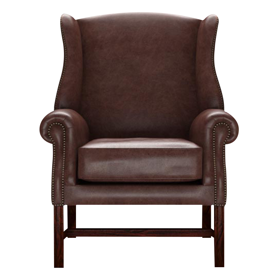 Drummond Chesterfield Fåtölj Old English Dark Brown