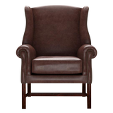 Drummond Chesterfield Fåtölj Old English Dark Brown