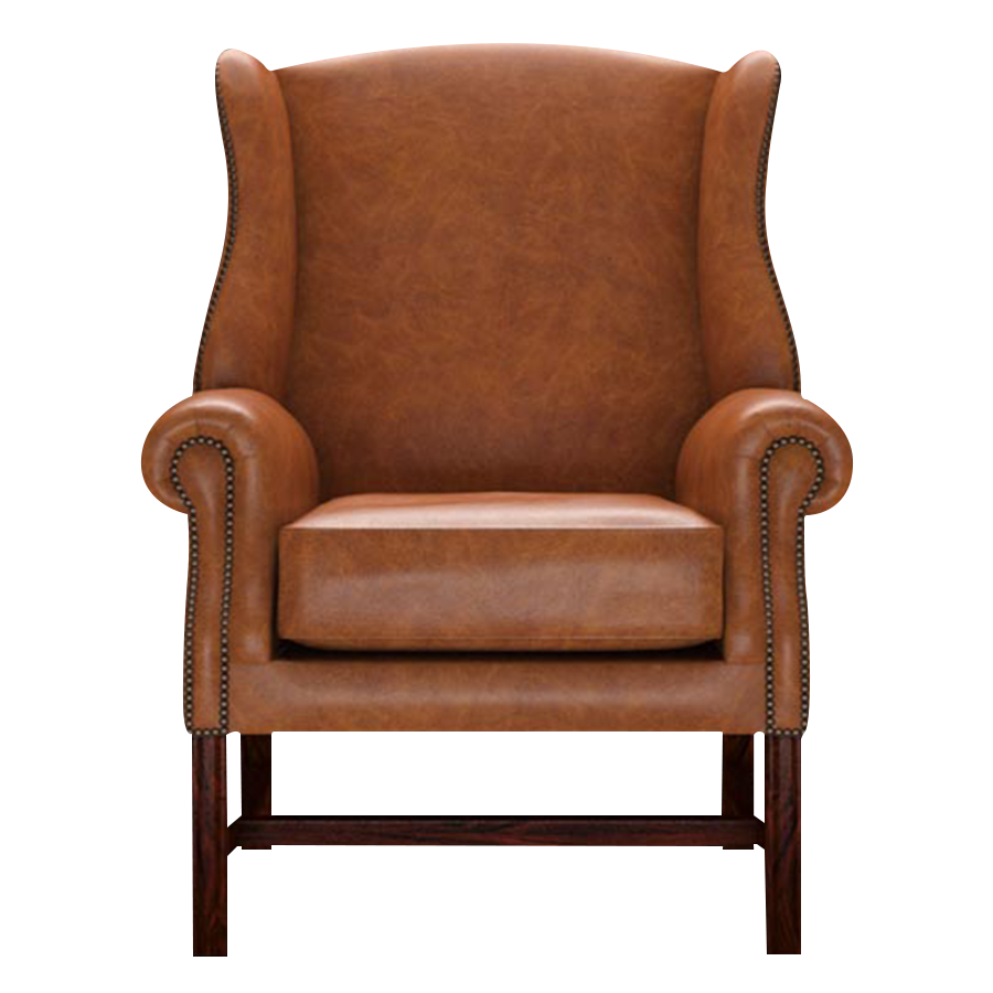 Drummond Chesterfield Fåtölj Old English Saddle