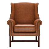 Drummond Chesterfield Fåtölj Old English Saddle