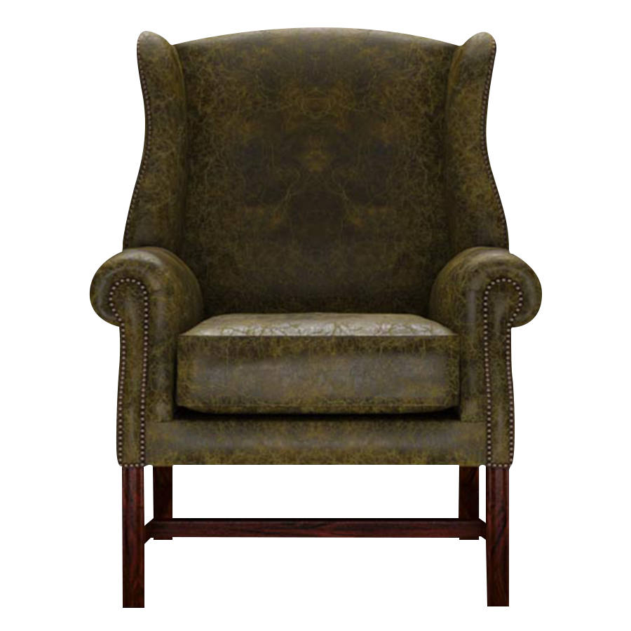 Drummond Chesterfield Fåtölj Tudor Birch