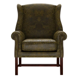 Drummond Chesterfield Fåtölj Tudor Birch
