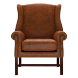 Drummond Chesterfield Fåtölj Tudor Chestnut