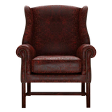 Drummond Chesterfield Fåtölj Tudor Oxblood