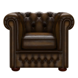 Fleming Chesterfield Fåtölj Antique Gold