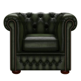 Fleming Chesterfield Fåtölj Antique Green