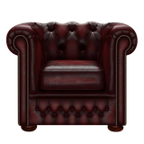 Fleming Chesterfield Fåtölj Antique Red