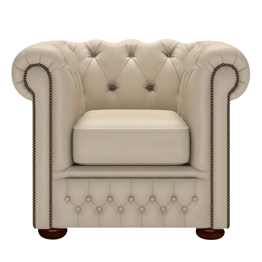 Fleming Chesterfield Fåtölj Birch Blush Beige