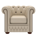 Fleming Chesterfield Fåtölj Birch Blush Beige