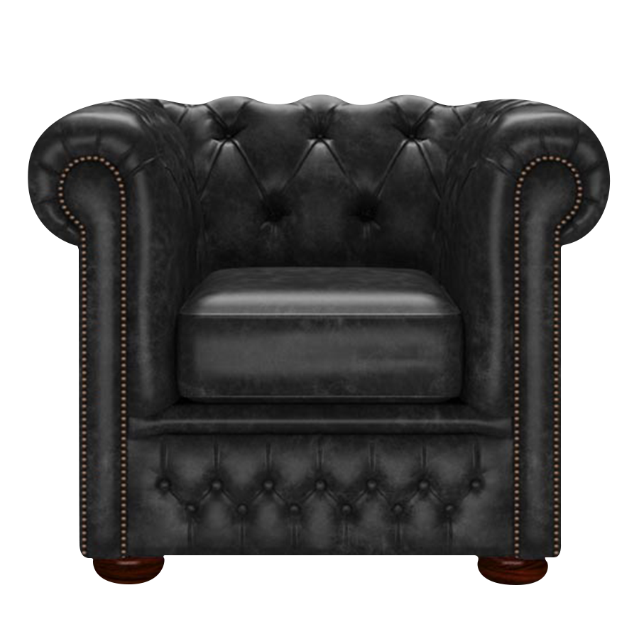 Fleming Chesterfield Fåtölj Etna Black