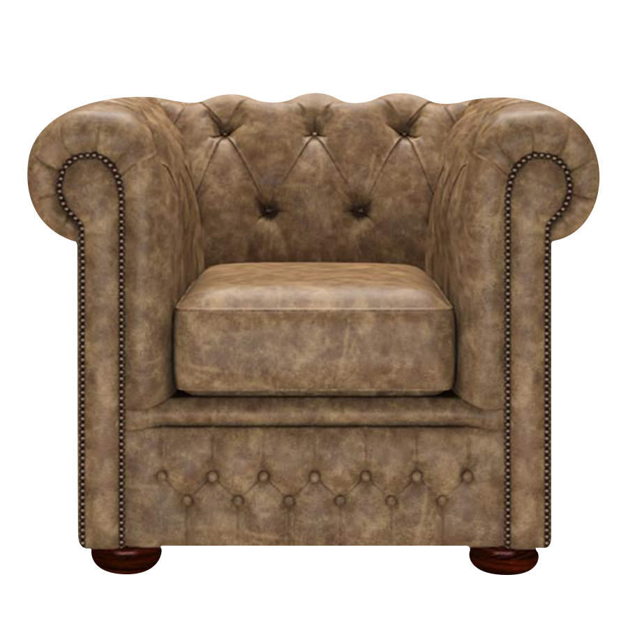 Fleming Chesterfield Fåtölj Etna Camel