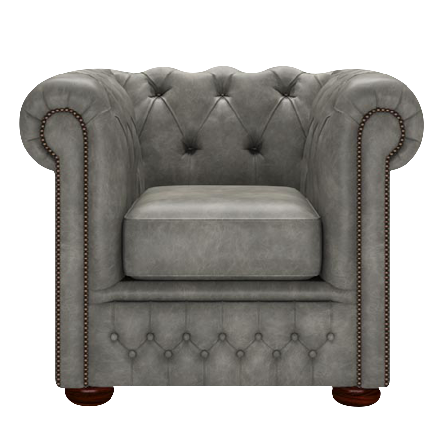 Fleming Chesterfield Fåtölj Etna Grey