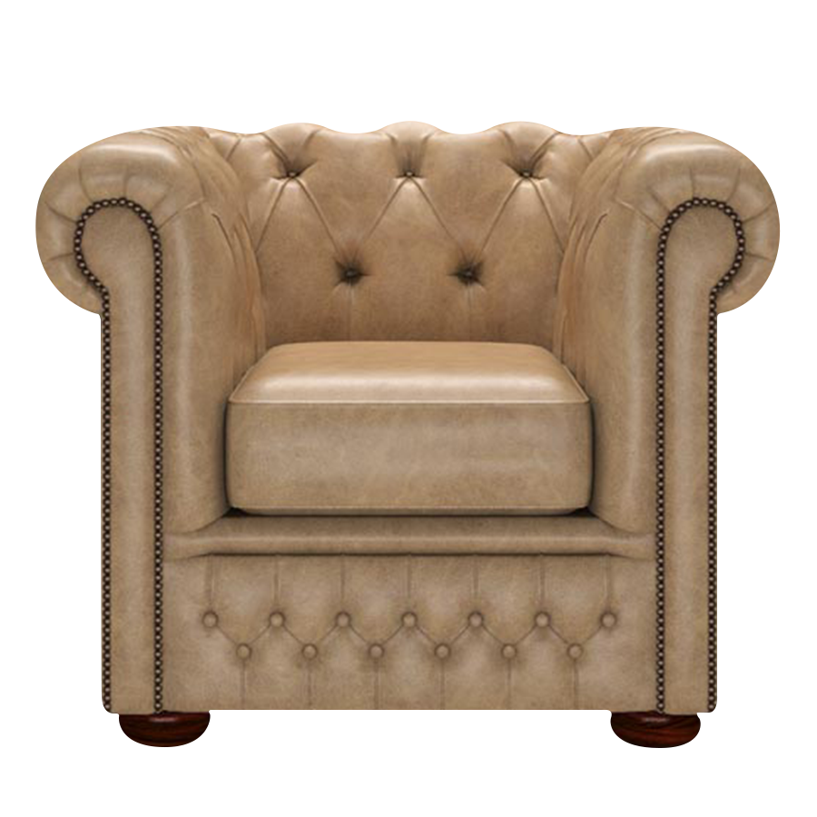 Fleming Chesterfield Fåtölj Old English Parchment