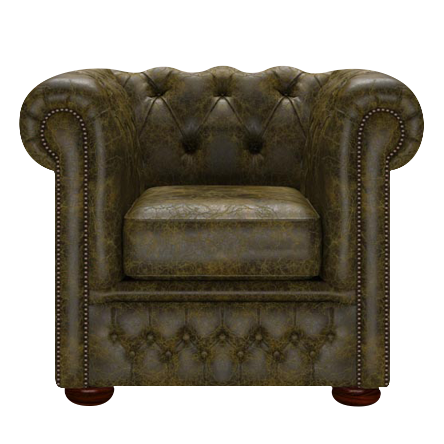 Fleming Chesterfield Fåtölj Tudor Birch