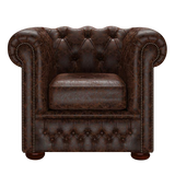Fleming Chesterfield Fåtölj Tudor Mahogany