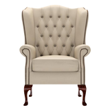 Gladstone Chesterfield Fåtölj Birch Blush Beige