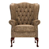 Gladstone Chesterfield Fåtölj Etna Camel