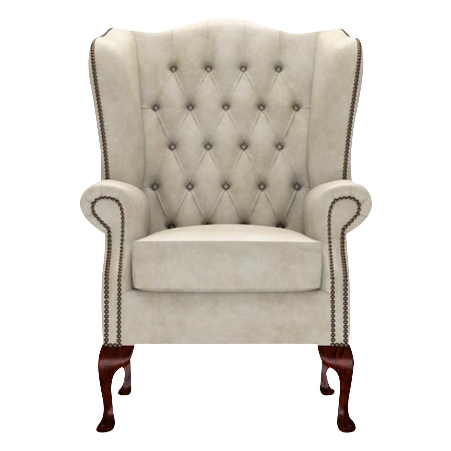 Gladstone Chesterfield Fåtölj Etna Cream