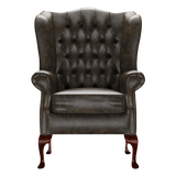 Gladstone Chesterfield Fåtölj Old English Alga