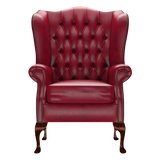 Gladstone Chesterfield Fåtölj Old English Gamay