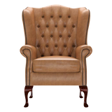 Gladstone Chesterfield Fåtölj Old English Tan