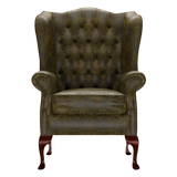 Gladstone Chesterfield Fåtölj Tudor Birch