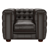 Kingsley Chesterfield Fåtölj Birch Brown