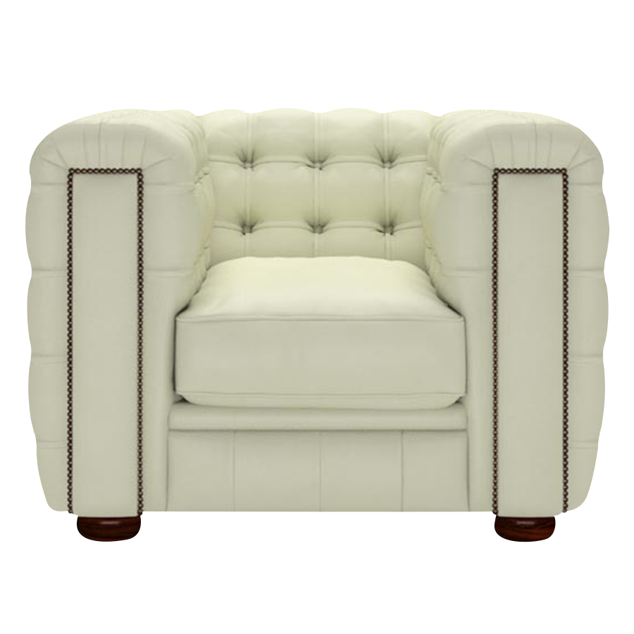 Kingsley Chesterfield Fåtölj Birch Cream