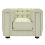 Kingsley Chesterfield Fåtölj Birch Cream