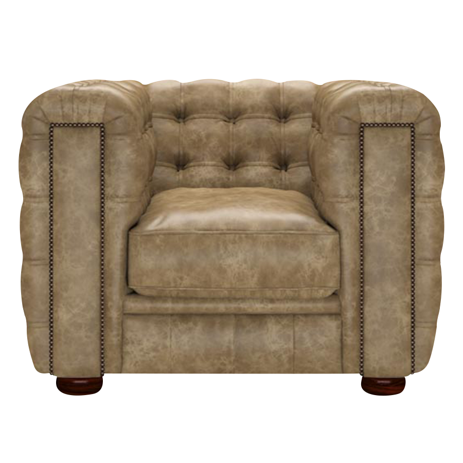 Kingsley Chesterfield Fåtölj Etna Beige