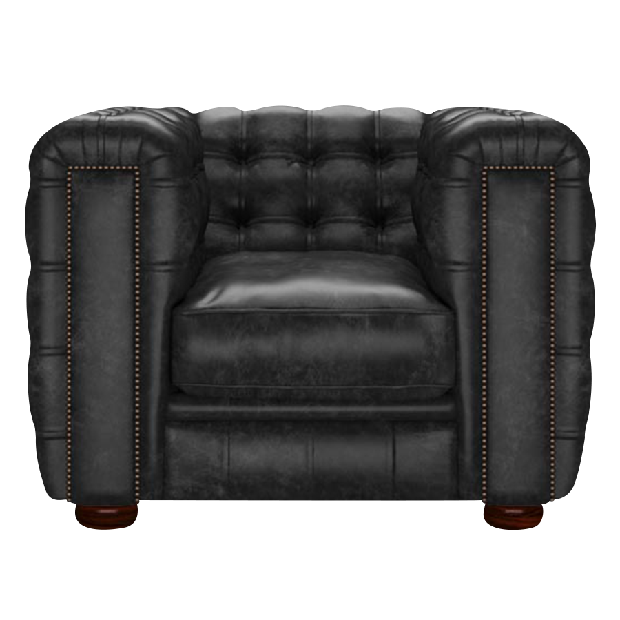 Kingsley Chesterfield Fåtölj Etna Black