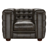 Kingsley Chesterfield Fåtölj Old English Alga