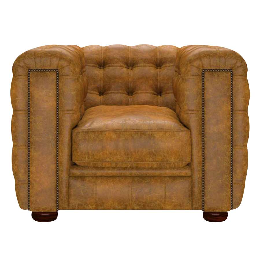Kingsley Chesterfield Fåtölj Tudor Mustard