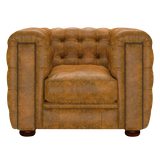Kingsley Chesterfield Fåtölj Tudor Mustard