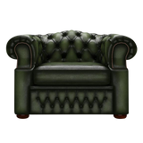 Lawrence Chesterfield Fåtölj Antique Green