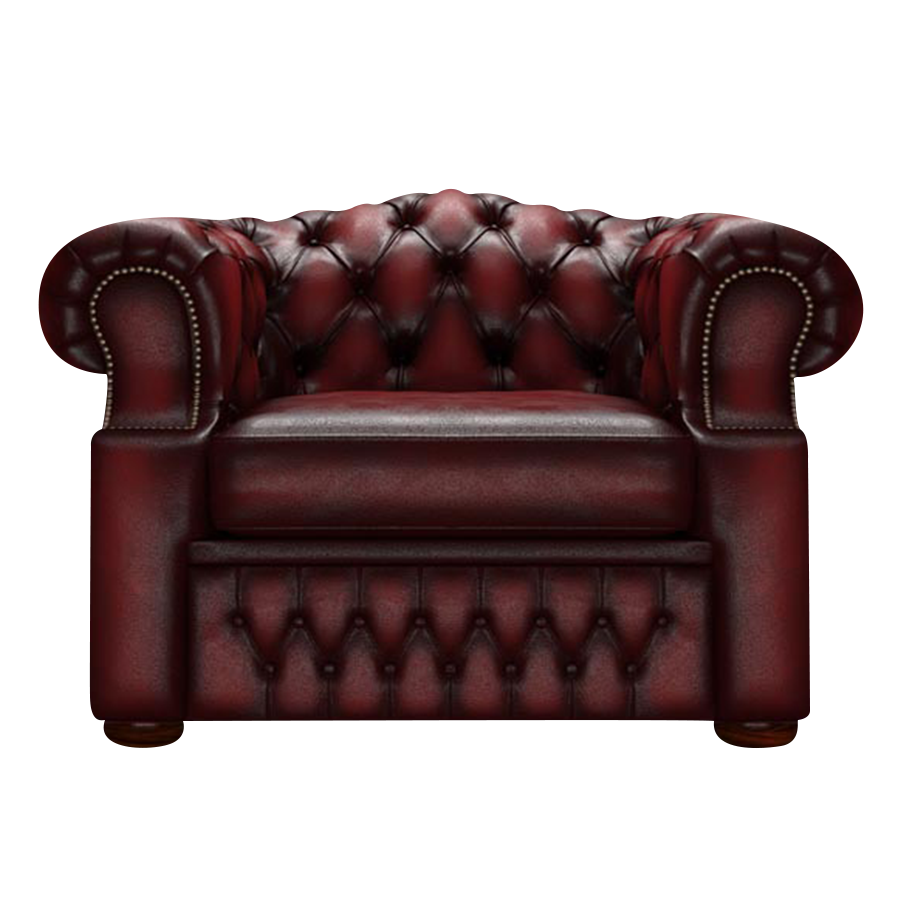 Lawrence Chesterfield Fåtölj Antique Red