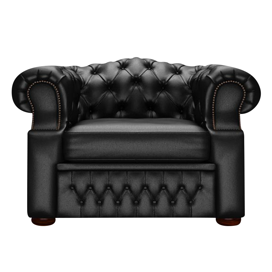 Lawrence Chesterfield Fåtölj Birch Black