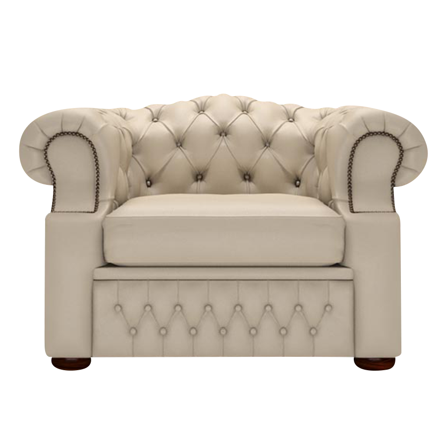 Lawrence Chesterfield Fåtölj Birch Blush Beige