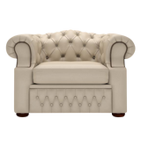 Lawrence Chesterfield Fåtölj Birch Blush Beige