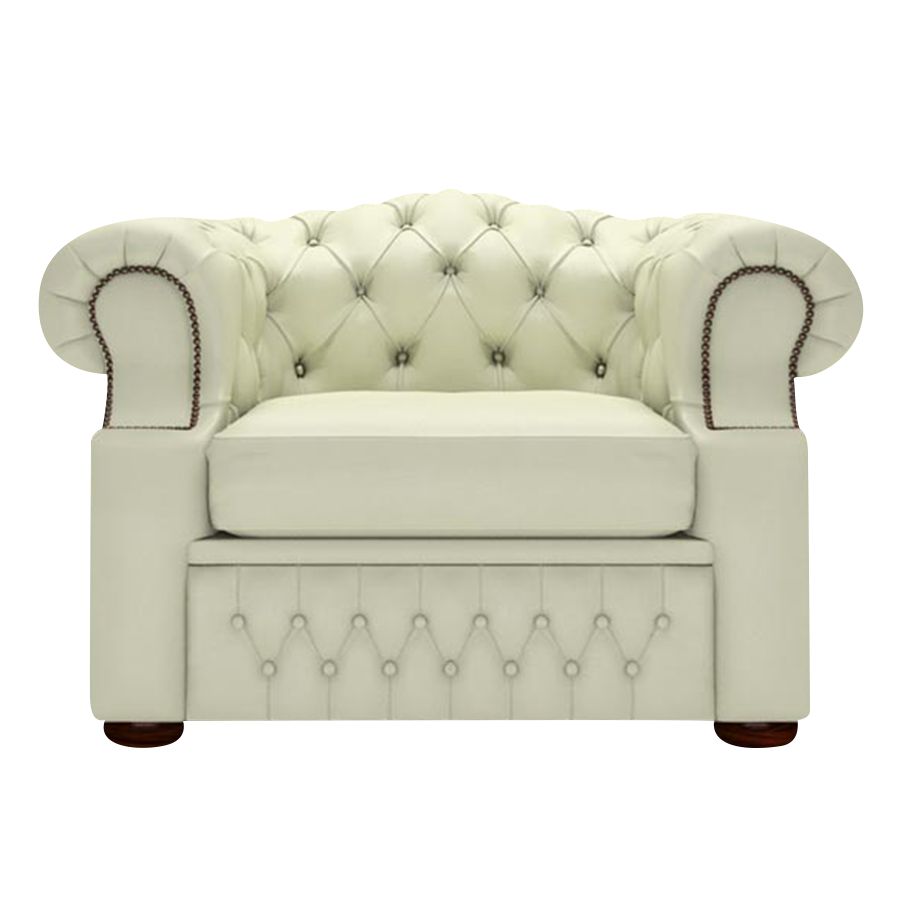 Lawrence Chesterfield Fåtölj Birch Cream