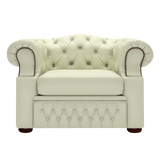 Lawrence Chesterfield Fåtölj Birch Cream