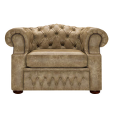 Lawrence Chesterfield Fåtölj Etna Beige