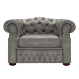 Lawrence Chesterfield Fåtölj Etna Grey